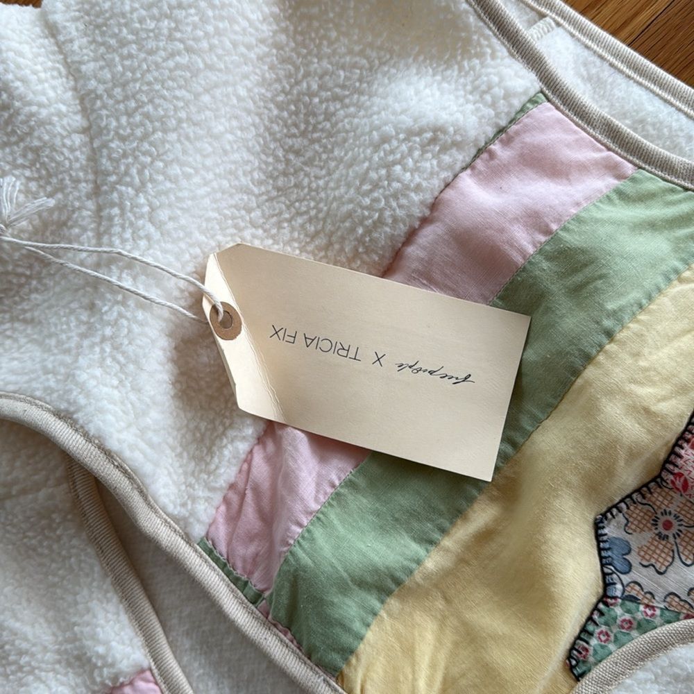 Tricia Fix Quilted Sherpa Vest
By Free People each piece is Unique no 2 alike - Picture 5 of 8